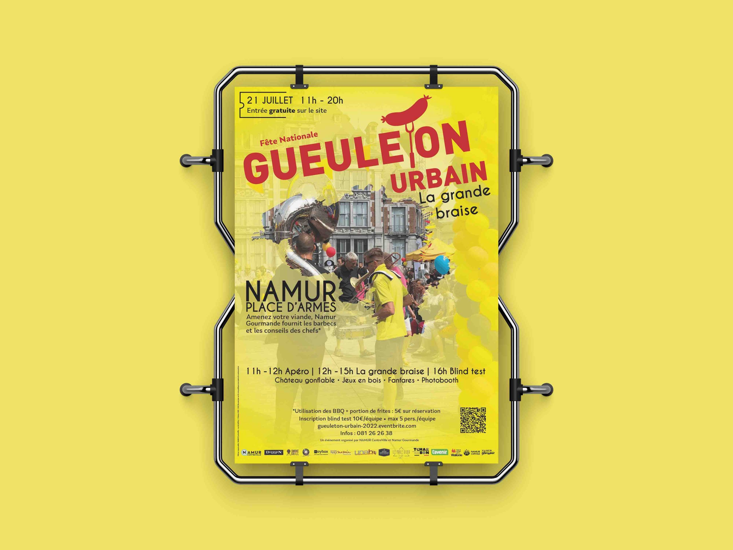 Gueuleton Urbain poster 2022