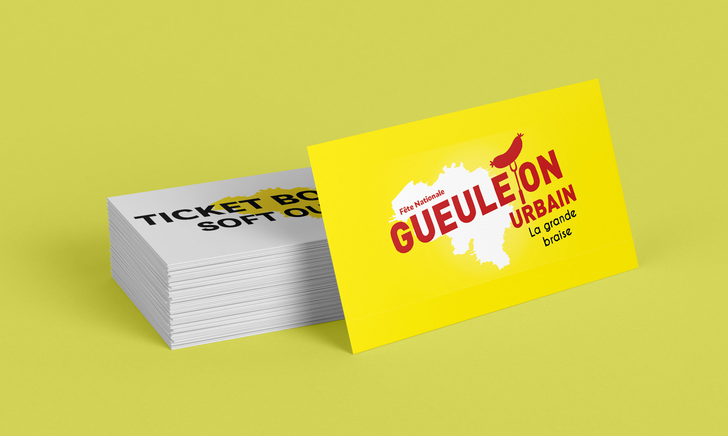 Ticket boisson Gueuleton urbain