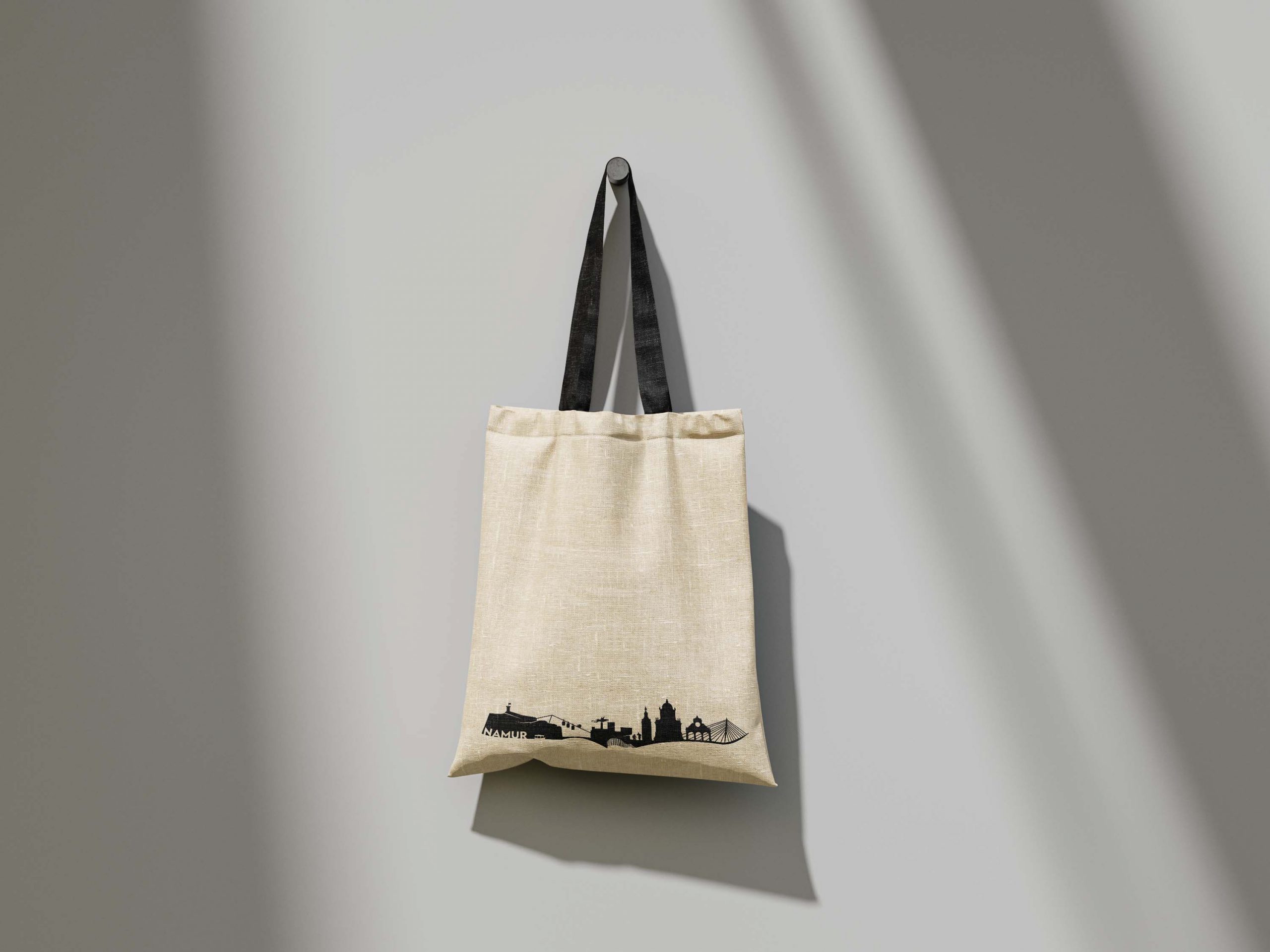 Tote bag Skyline